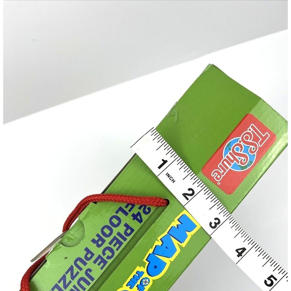 TS Shure Jumbo Floor Puzzle Map of The U.S.A. Giant Puzzle 24 Pc. 3' x 2' - Picture 7 of 7